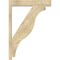 Ekena Millwork Funston Block Rough Sawn Outlooker, Douglas Fir, 6"W x 30"D x 42"H OUT06X30X42FST05RDF - alternate 3